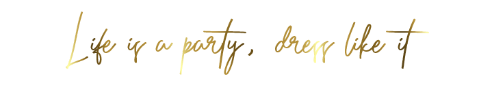 life is a party dress like it